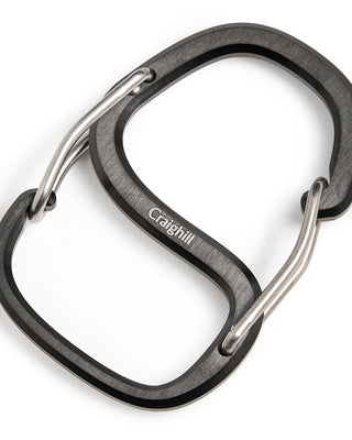 Craighill Coachwhip Carabiner Vapor Black 5552