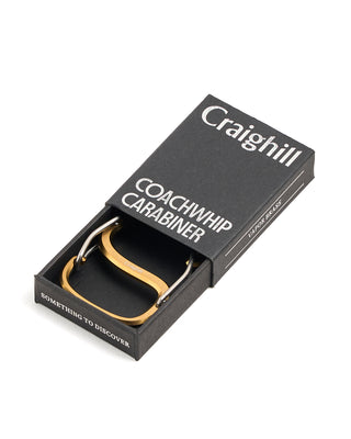 Craighill Coachwhip Carabiner Vapor Brass 5548