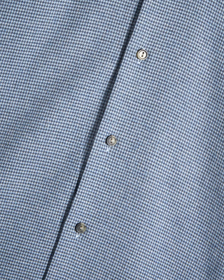Eton Houndstooth Check Flannel Contemporary Shirt 2053