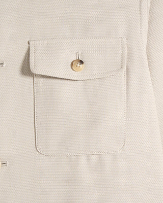 Eton Wool Hopsack Shirt Jacket 6873