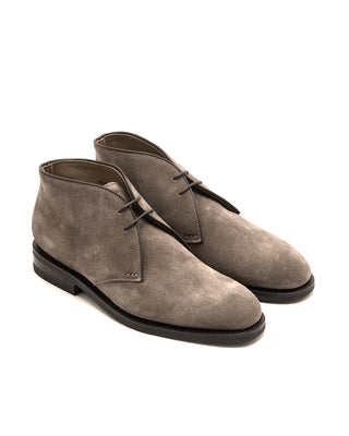 Murier Ii Hydrovelours Coco Beige Chukka Boots