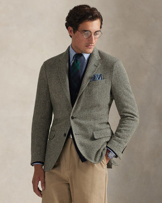 Polo Ralph Lauren Herringbone Sport Jacket, on model