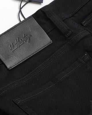 34 Heritage 'Cool' Black Vintage Comfort Stretch Jeans