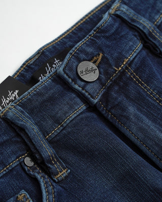 34 Heritage 'Cool' Dark Soft Denim Jeans