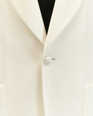 Jersey Tuxedo Jacket Drop 8 / Ivory