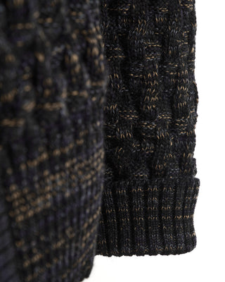 S.N.S. Herning Black 'Stark' Cardigan Sweater