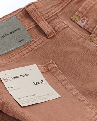 AG Jeans 'Tellis' Dusty Blush Wash Denim Jeans