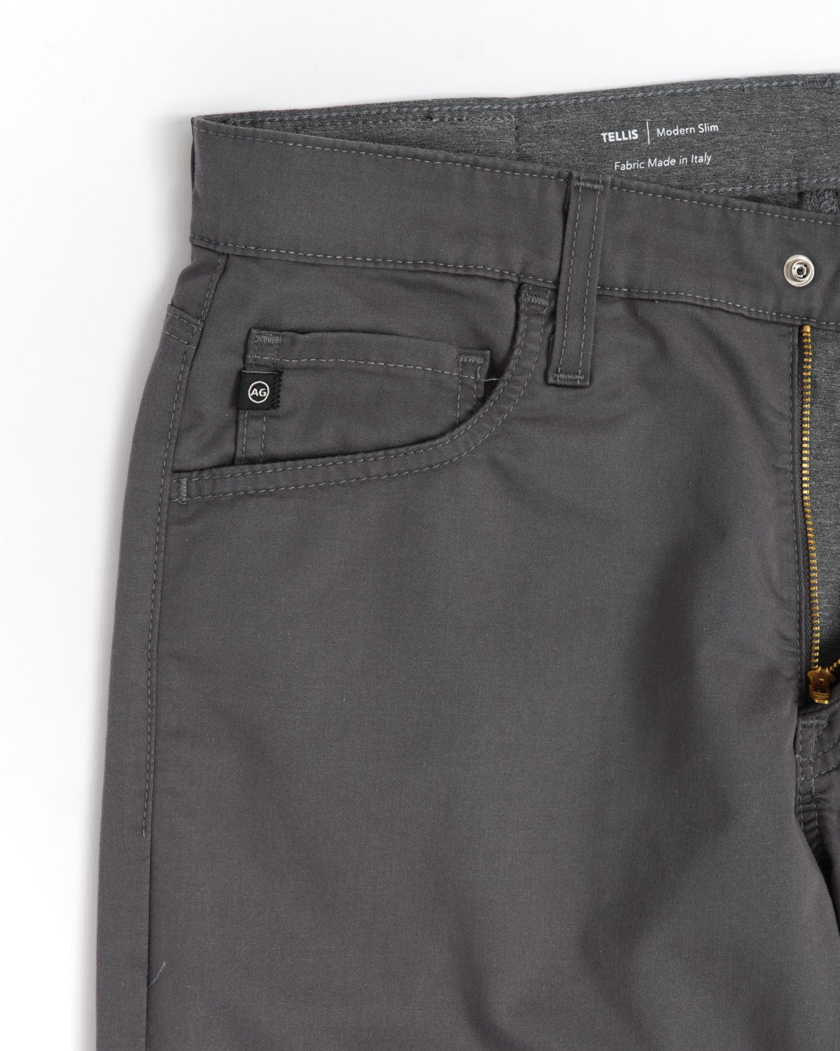 AG Jeans 'Tellis' Folkstone Grey 5 Pocket Pant 