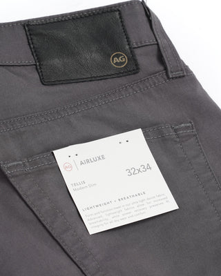 AG Jeans Grey Stretch 5 Pocket Pants