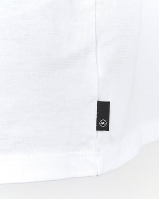 AG Jeans Bryce White Cotton T-Shirt 