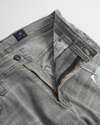 AG Jeans Dylan Bocker Grey Washed Denim Jeans