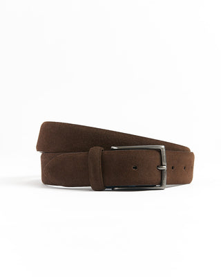 Anderson's Brown Suede Leather Belt