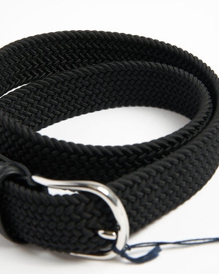 Anderson's Black Braided Stretch Belt