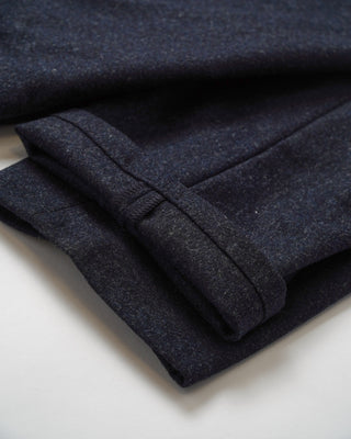 Alberto Navy 'House' Ceramica Wool Look Casual Pant