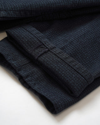 Alberto Midnight 'Pipe' Wool-Look Pants