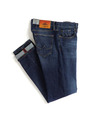 Alberto Blue 'Slipe' Authentic 12.5 oz Denim Jeans