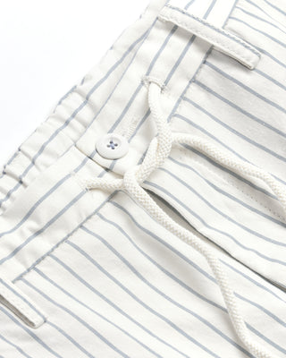 Alberto 'Jump' Summer Drawstring Stripe Cotton Shorts