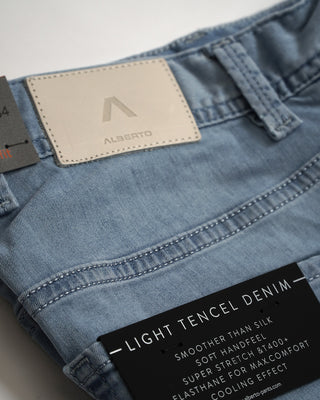Alberto Light Tencel 'Pipe' Superstretch Jeans