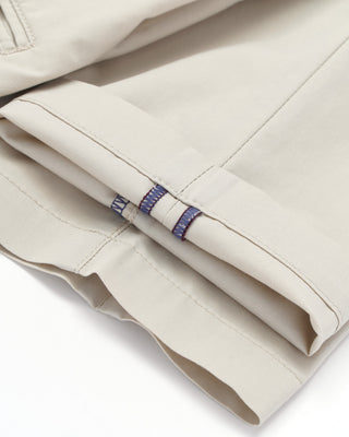Alberto Premium Business Summer Cotton Off White Pants