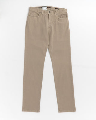 Alberto Khaki Tan 'Pipe' Soft Twill 5-Pocket Pants