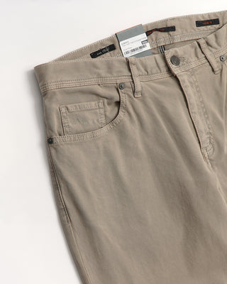 Alberto Tan 'Pipe' Soft Twill 5-Pocket Pants
