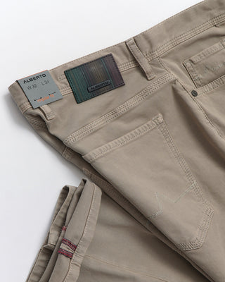 Alberto 'Pipe' Soft Twill 5-Pocket Pants