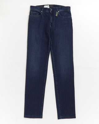 Alberto Washed Blue 'Pipe' Denim Jeans