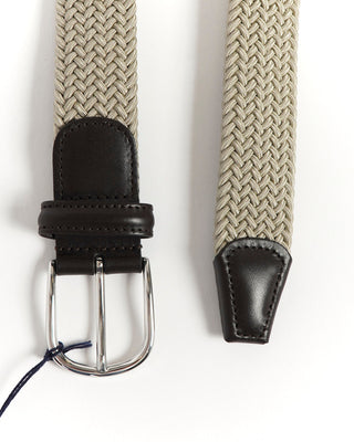 Anderson's Tan Braided Stretch Belt