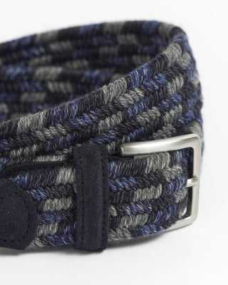 Cashmere Wool Braided Stretch Belt