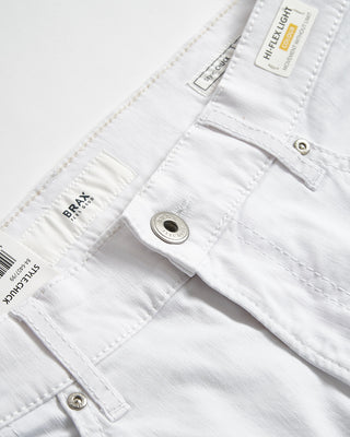 Brax Chuck Hi-Flex White 5 Pocket Pant