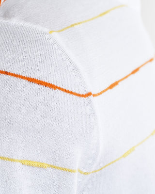Benson 'Hampton' Classic Fit Striped Cotton T-Shirt Detail