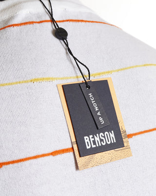 Benson 'Hampton' Classic Fit Striped Cotton T-Shirt 