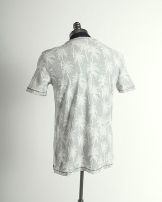 Benson Grey Moraine Reverse Palm Print T-Shirt