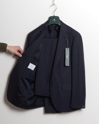 Twill Melange Yarn Dyed Soft Suit