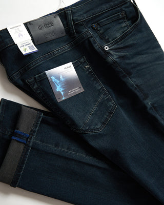 Brax Dark Wash 'Chuck' Hi-Flex Blue Jean