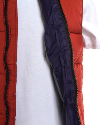Brax Red 'Dante' Puffer Vest Inside