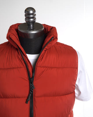 Brax Red 'Dante' Quilted Puffer Vest