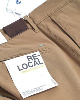 Brax 'Silvio' Beige Stretch Chino