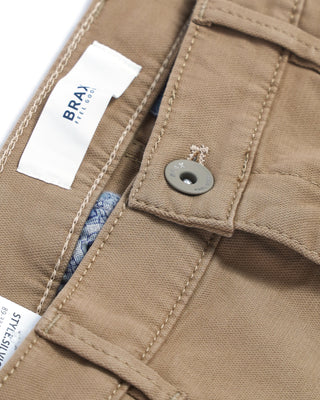 Brax 'Silvio' Re-Local Beige Stretch Chino