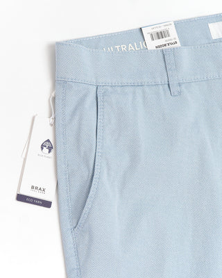 Brax 'Bozen' Blue Ultralight Cotton Stretch Shorts
