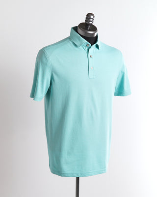 Brax Ultralight Easycare Turquoise Piqué Polo 