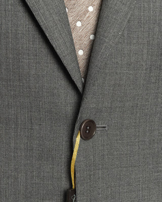 Canali Grey 'Armaturato' Stretch Wool Suit