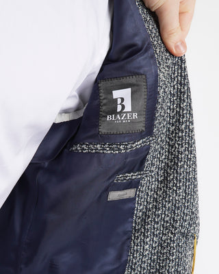 Canali Stretch Bouclé Wool 'Kei' Sport Jacket