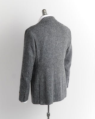 Canali Bouclé Wool & Cotton 'Kei' Sport Jacket