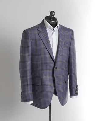 Coppley 'Gibson' Light Blue Check Sport Jacket 