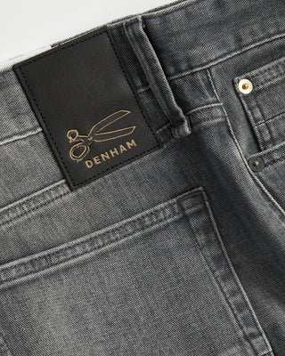Denham Grey Candiani Washed Denim Jeans