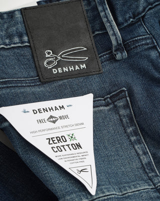 Denham 'Razor' Dark Blue Washed Jeans