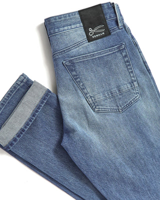 Denham Razor Ace Medium Blue Indigo Denim Jeans
