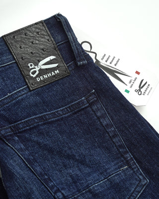Denham Razor Soft Worn Dark Denim Jeans