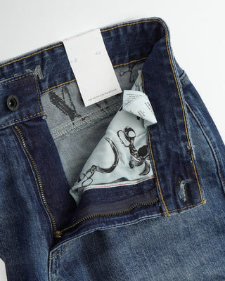 Denham Blue 'Ridge' Authentic Comfort Selvedge Jeans